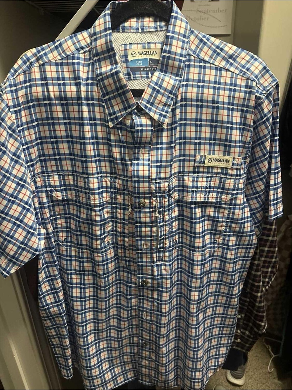 Magellan Outdoors Men's TN state logo fishing shirt